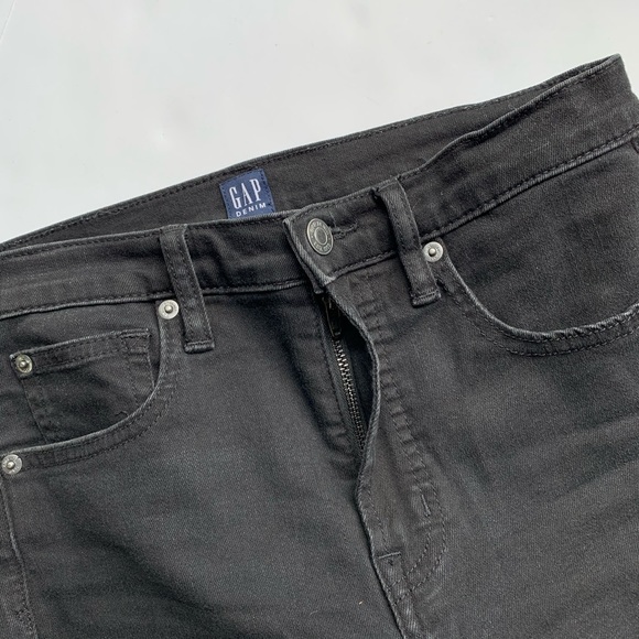 Gap black jeans 4/27R true skinny - Picture 7 of 7